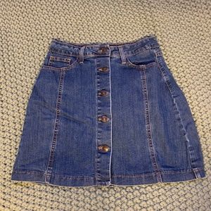 Denim skirt